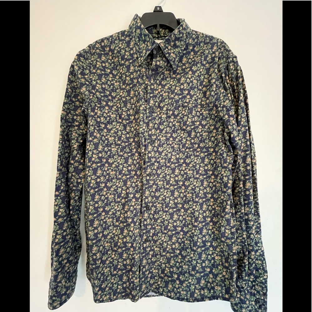 Ralph Lauren Denim & Supply L/S. Size Small. Color:Navy Blue, Green, Pinkish Red